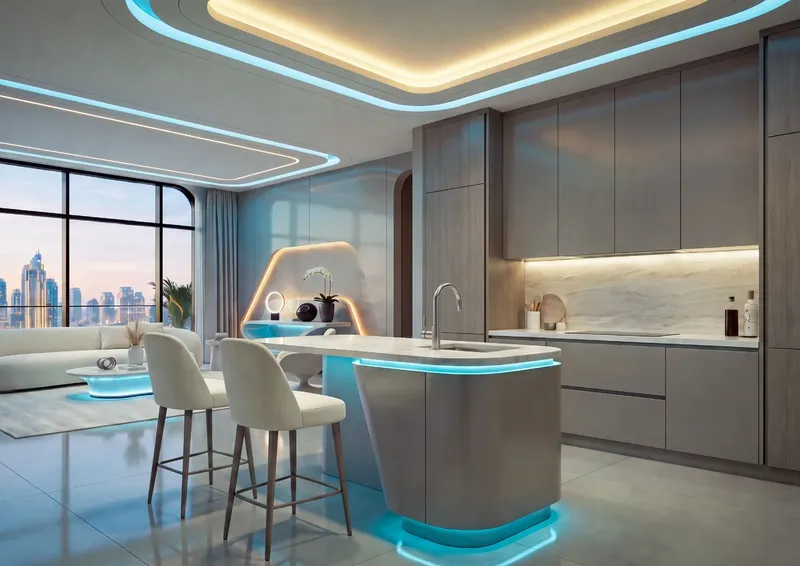 Interior at Samana Downtown One in Jebel Ali Freezone Extension Dubai