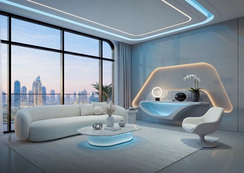 Interior at Samana Downtown One in Jebel Ali Freezone Extension Dubai