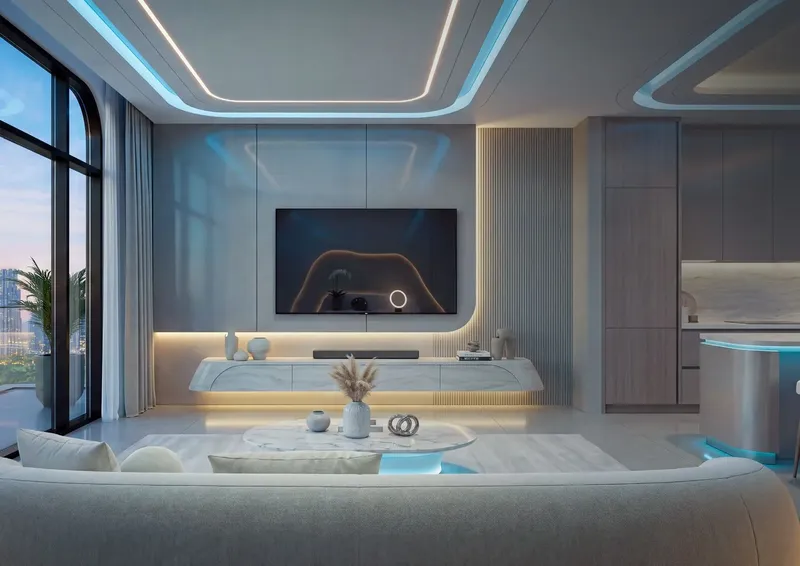 Interior at Samana Downtown One in Jebel Ali Freezone Extension Dubai