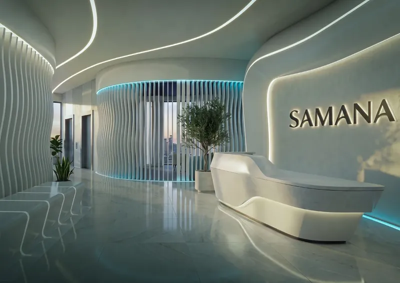 Lobby at Samana Downtown One in Jebel Ali Freezone Extension Dubai