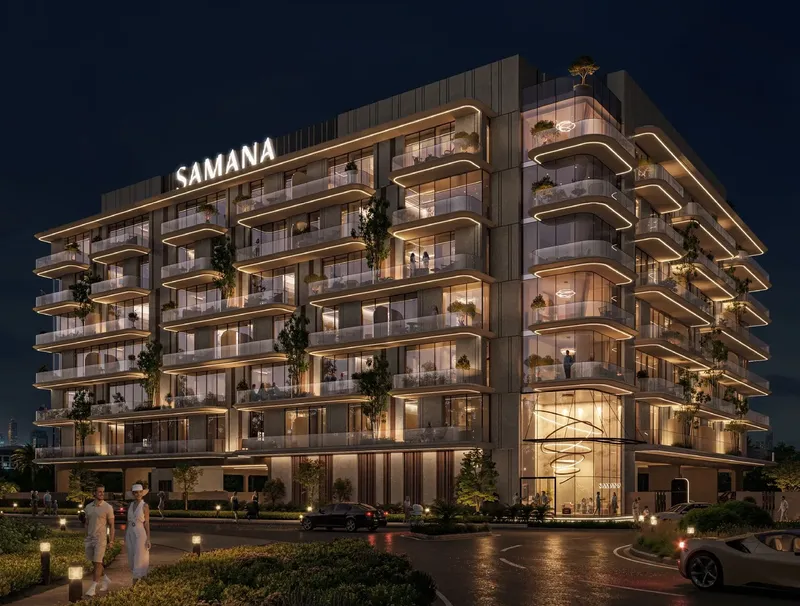 Exterior at Samana South Haven 2 in Dubai Industrial City Dubai