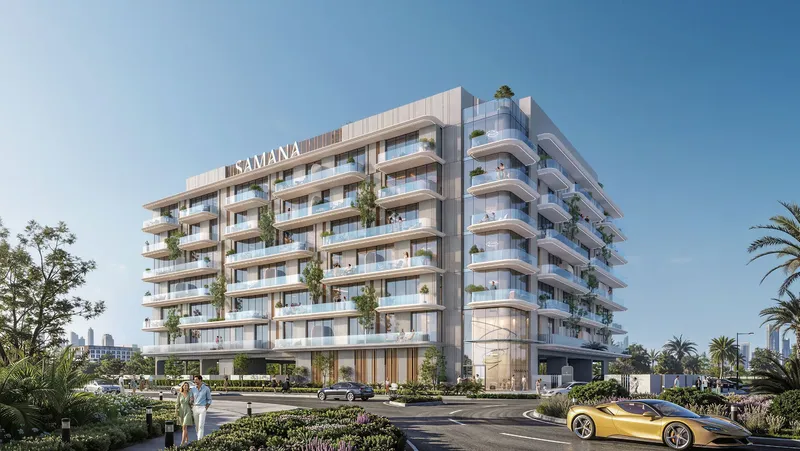 Exterior at Samana South Haven 2 in Dubai Industrial City Dubai