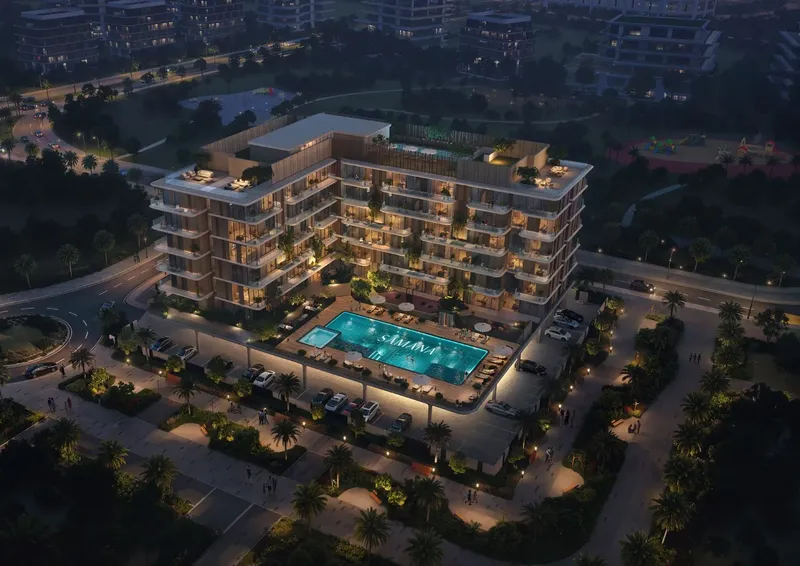 Exterior at Samana South Haven 2 in Dubai Industrial City Dubai