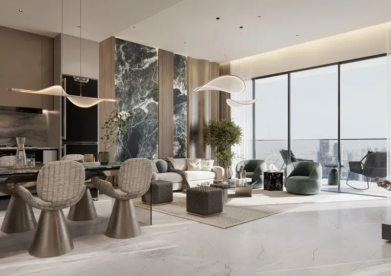 Interior at Samana South Haven 2 in Dubai Industrial City Dubai