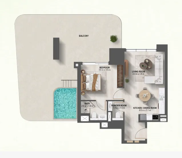 Prestige One Developments Sanctuary floor plan