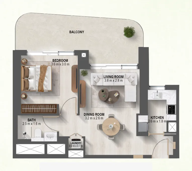 Prestige One Developments Sanctuary floor plan