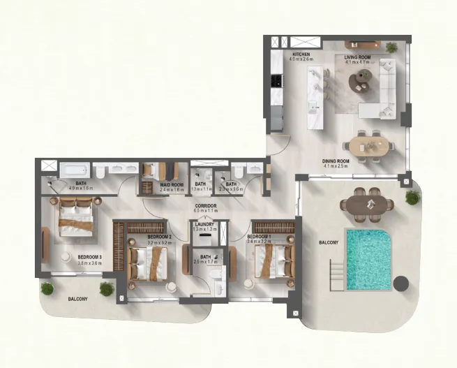 Prestige One Developments Sanctuary floor plan