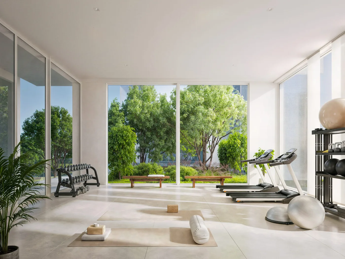 Gym amenity image at Sealine Residence