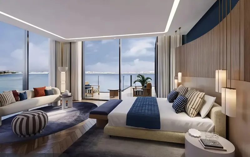 Interior at Seamont Autograph Collection Residences in Abu Dhabi Abu Dhabi