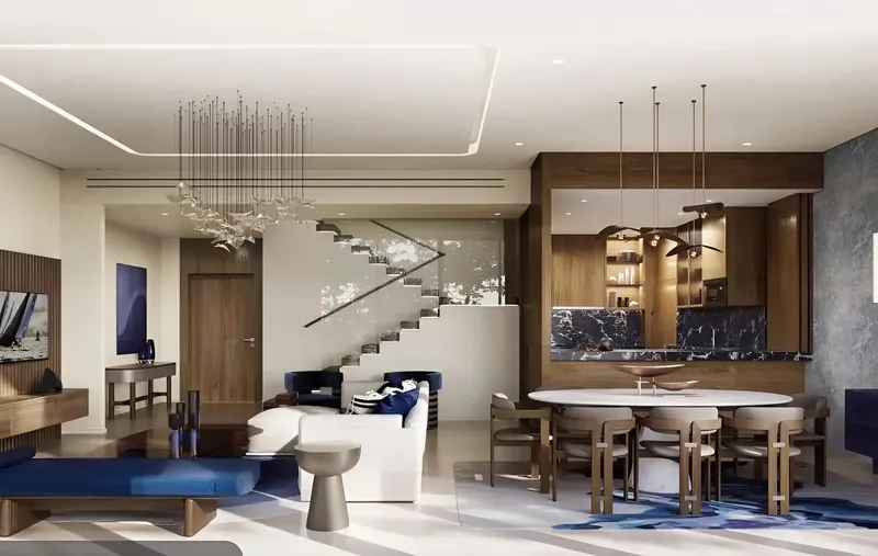 Interior at Seamont Autograph Collection Residences in Abu Dhabi Abu Dhabi