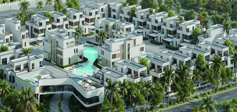 Exterior at Selora Residences in MBR District 11 (Meydan South) Dubai