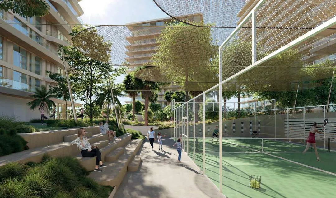 Paddle Court amenity image at Serenia Living