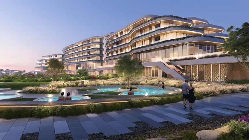 Exterior at Sha Residence Emirates in Abu Dhabi Abu Dhabi