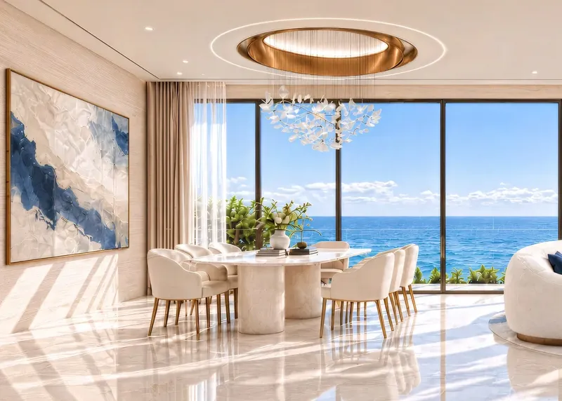 Interior at Shahrukhz Residences by Danube in Maritime City Dubai