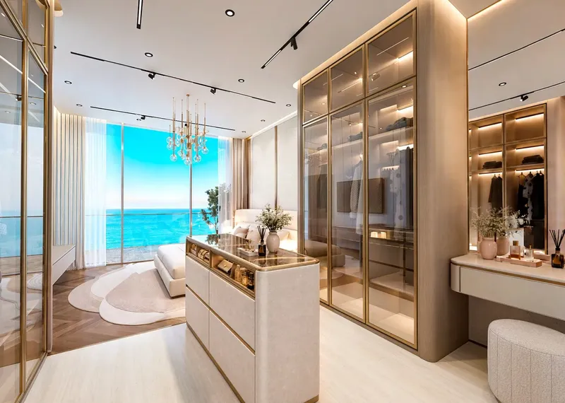 Interior at Shahrukhz Residences by Danube in Maritime City Dubai
