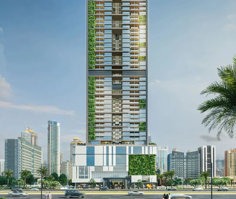 Exterior at Sky Gardens Tower in Ajman