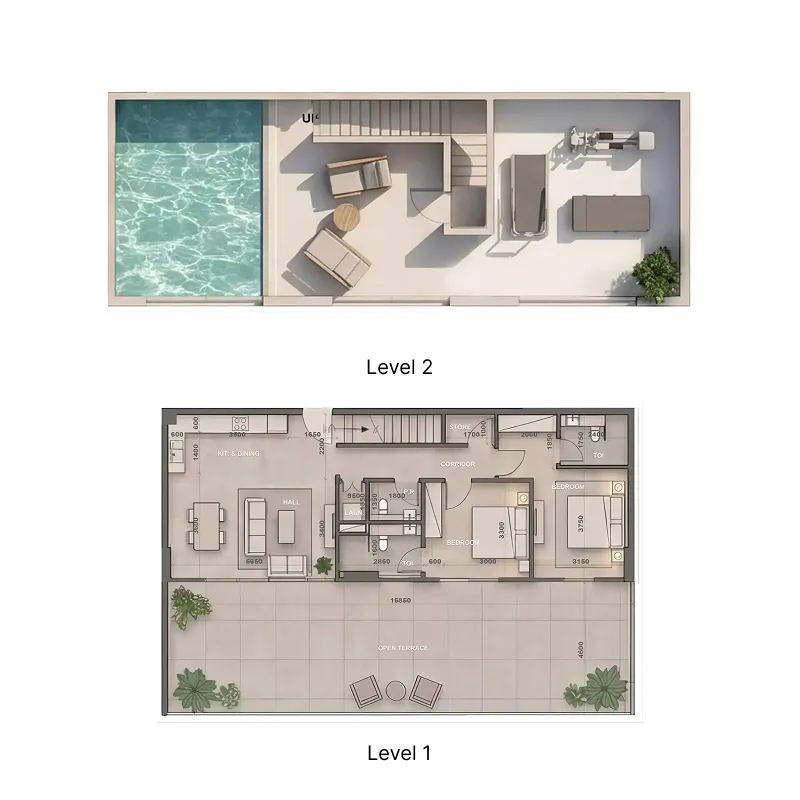 Peace Homes Development Sky Harmony floor plan