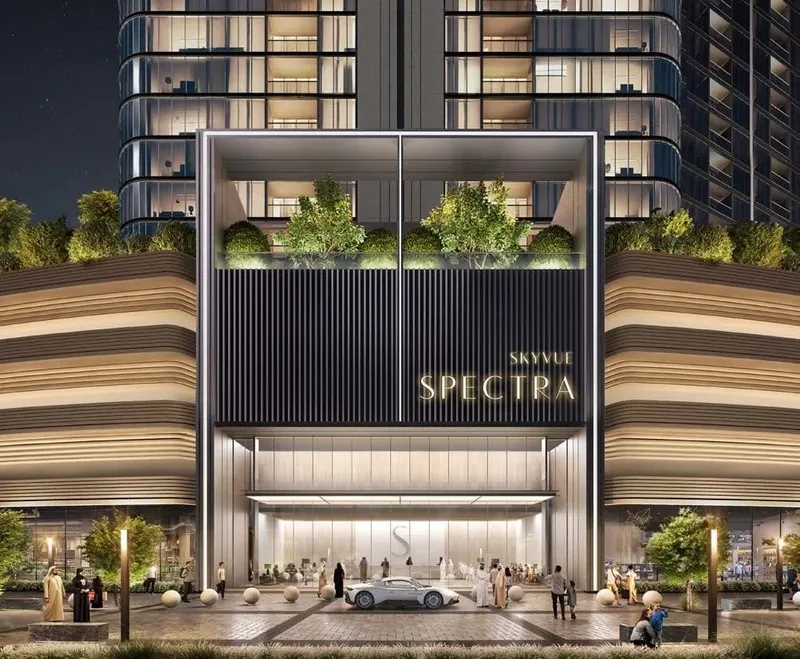 Exterior at Skyvue Spectra in Sobha Hartland 2 Dubai