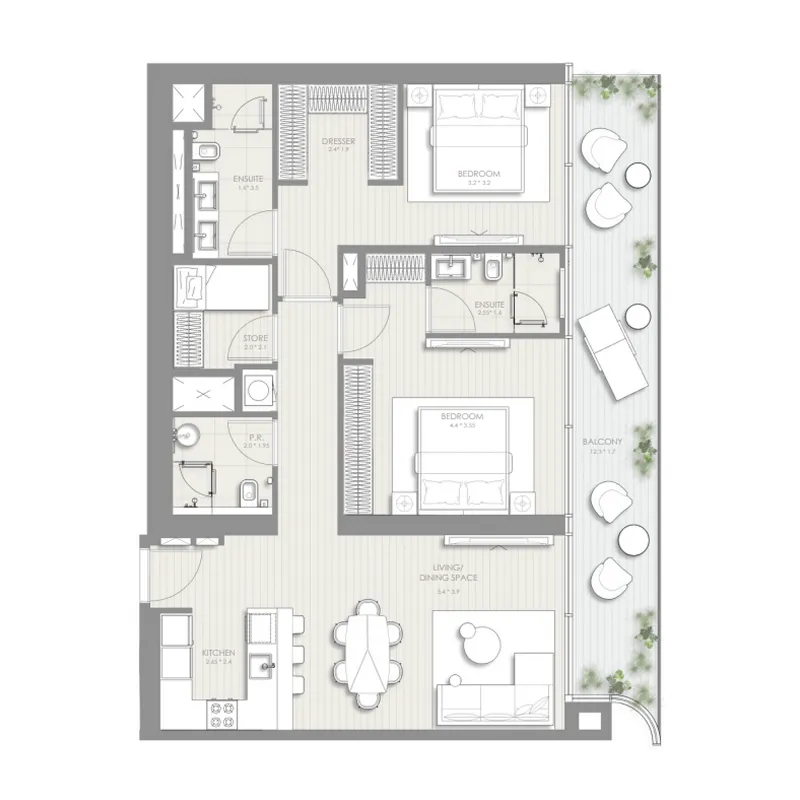SOL Properties Sol Luxe floor plan