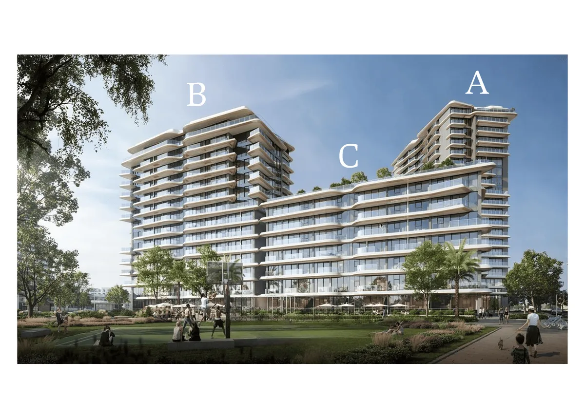 Buildings A, B, C