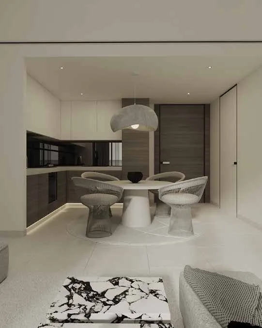 Interior at Sonate Residences in JVT (Jumeirah Village Triangle) Dubai