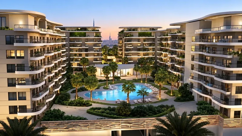 Exterior at Sorrento in Damac Lagoons Dubai