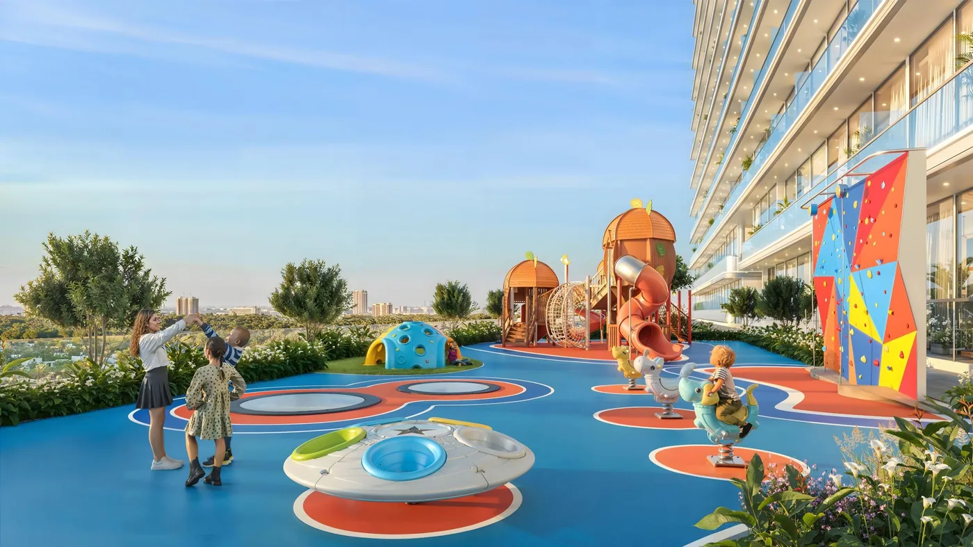 Outdoor Kids Play Area amenity image at Sparklz
