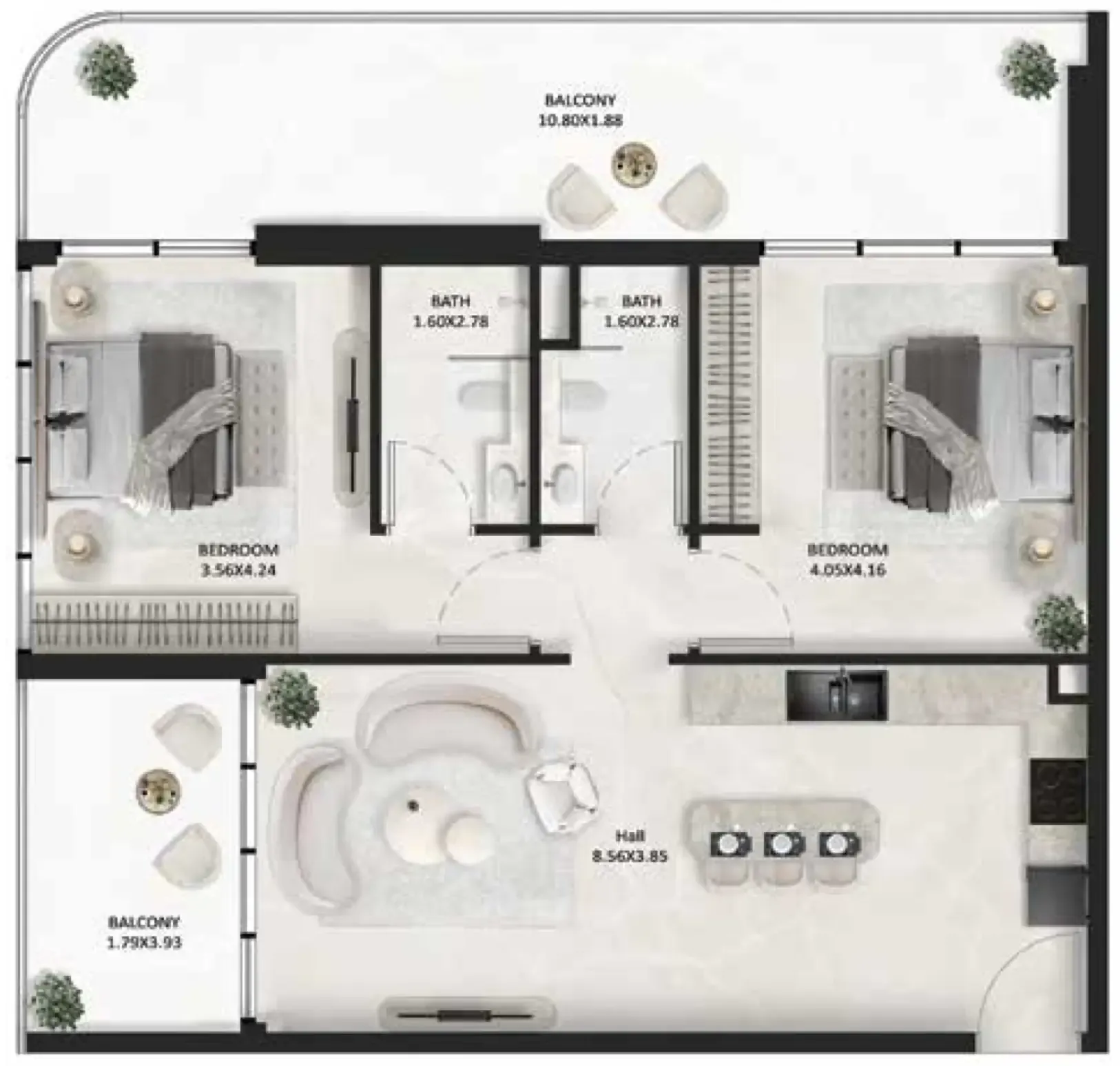 Tasmeer Indigo Properties SquareX One floor plan