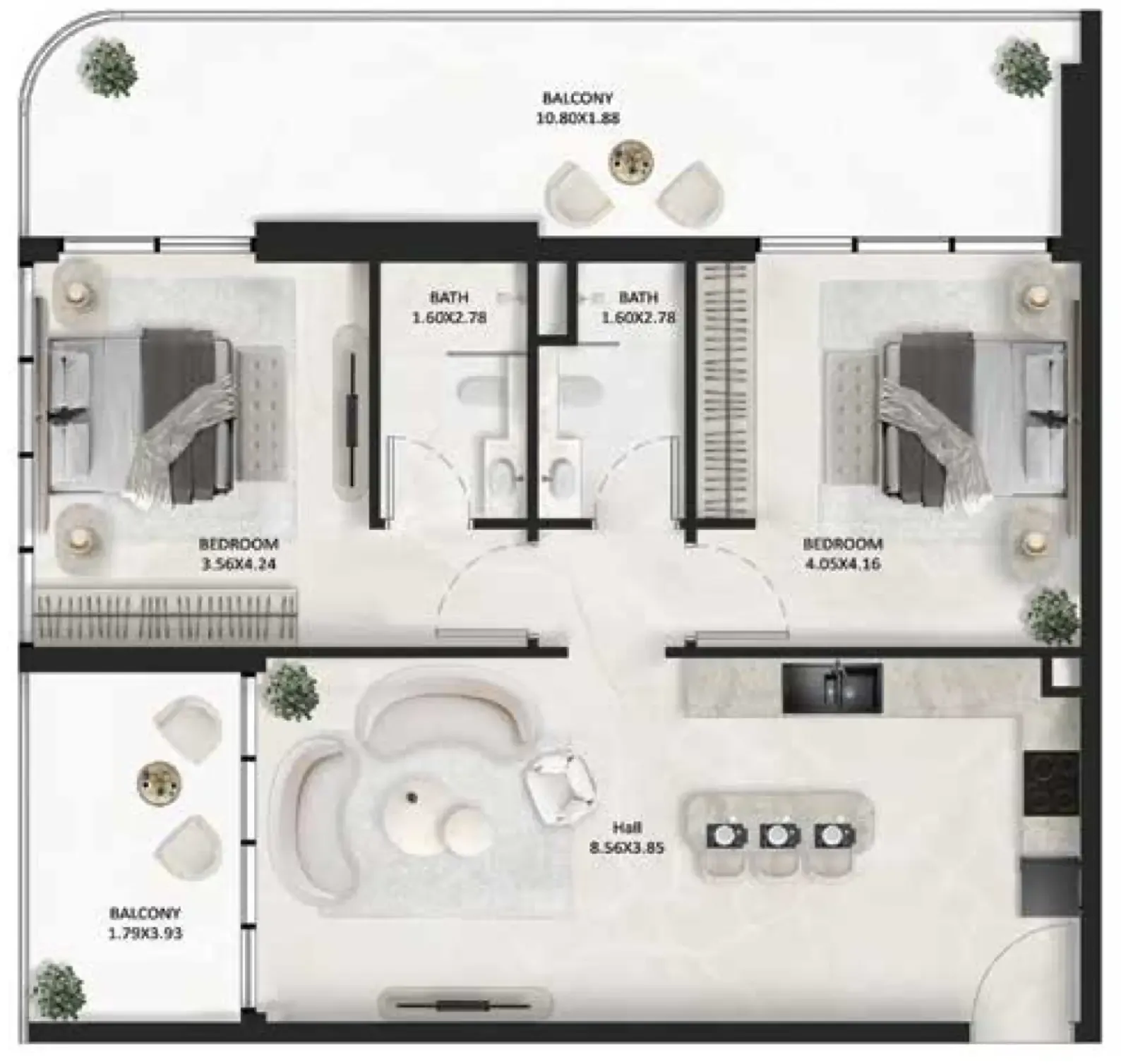 Tasmeer Indigo Properties SquareX One floor plan