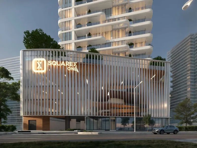 Exterior at SquareX One in JVC (Jumeirah Village Circle) Dubai