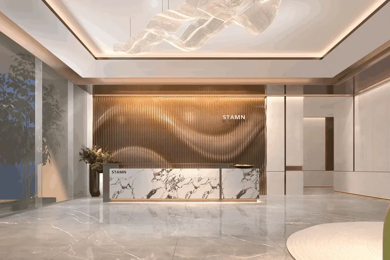 Lobby at Stamn One in Al Satwa Dubai