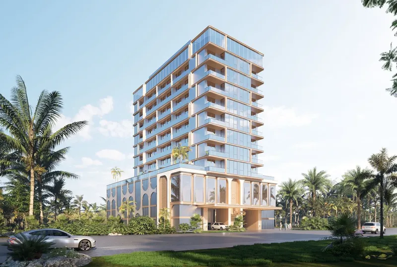 Exterior at Stamn Yuni in Al Satwa Dubai