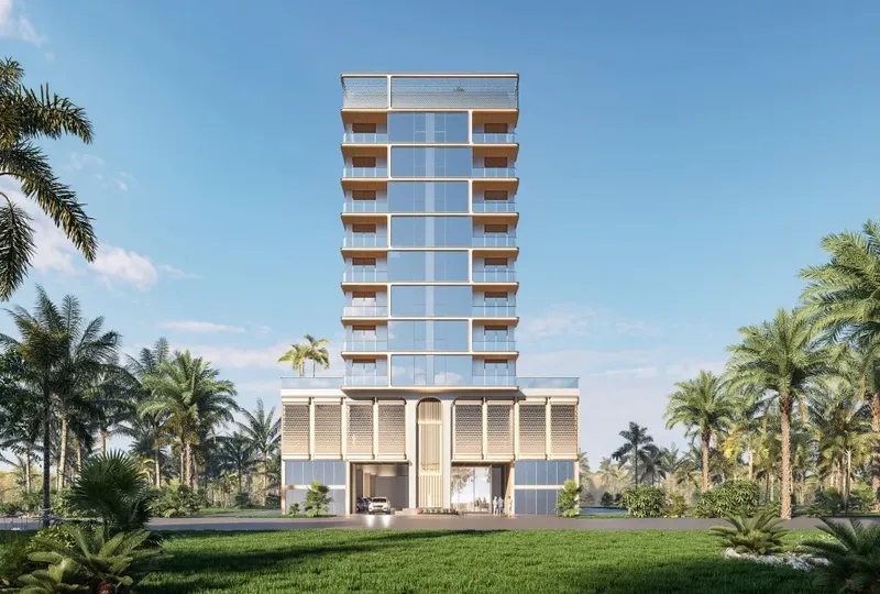 Exterior at Stamn Yuni in Al Satwa Dubai