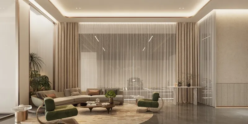 Lobby at Stamn Yuni in Al Satwa Dubai