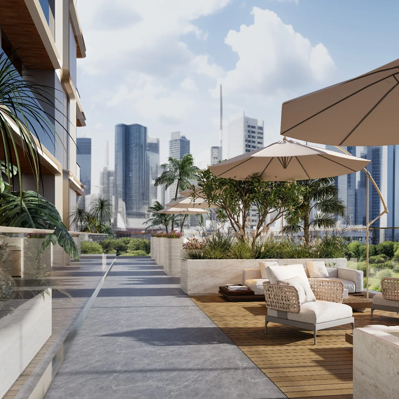 Outdoor Space amenity image at Stamn Yuni