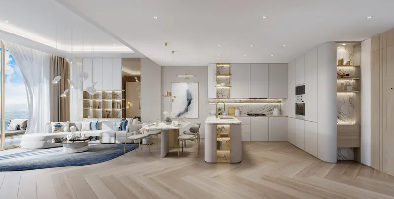 Interior at Sunset Bay 5 in Dubai Islands Dubai