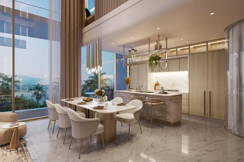 Interior at Sunset Bay 5 in Dubai Islands Dubai