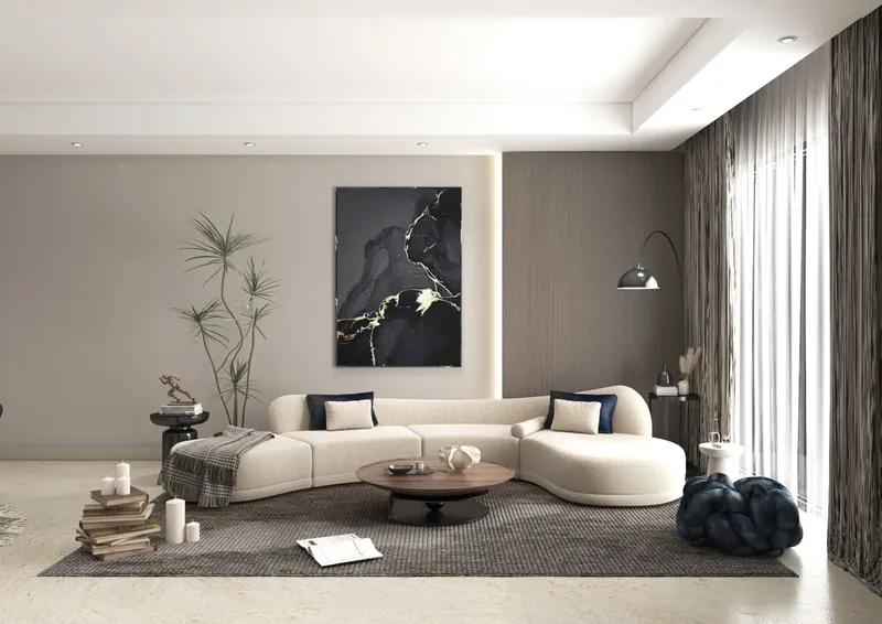 Interior at Symbolic Zen Residences in Jebel Ali Village Dubai