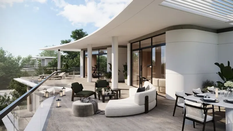 Interior at Taraf Karl Lagerfeld Villas in Wadi Al Safa 3 Dubai