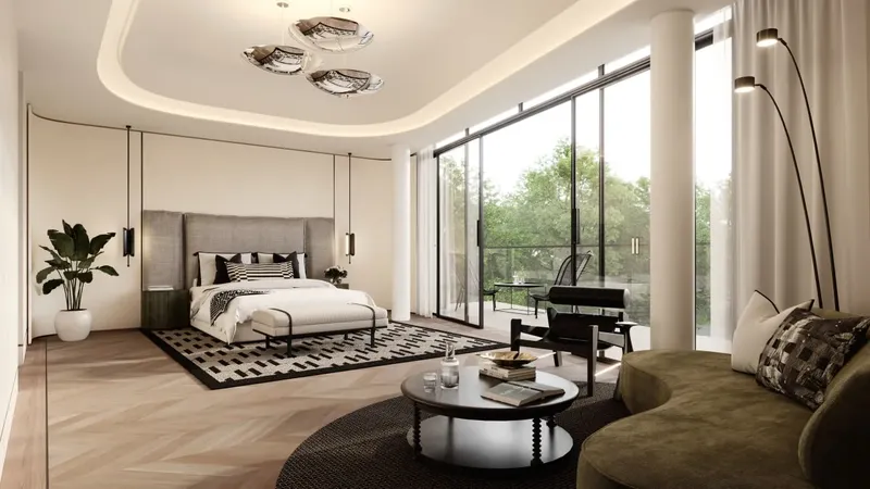 Interior at Taraf Karl Lagerfeld Villas in Wadi Al Safa 3 Dubai