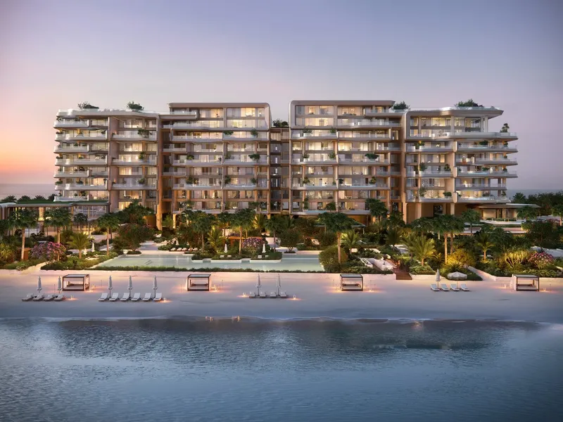 Exterior at The Alba Residences by Omniyat in Dubai