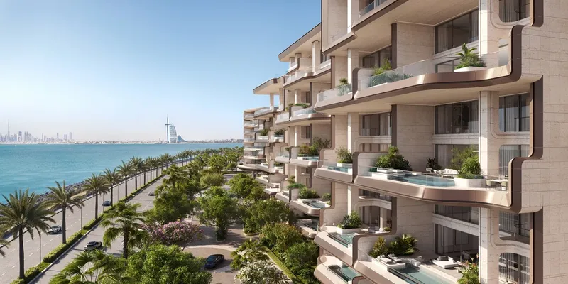 Exterior at The Alba Residences by Omniyat in Dubai