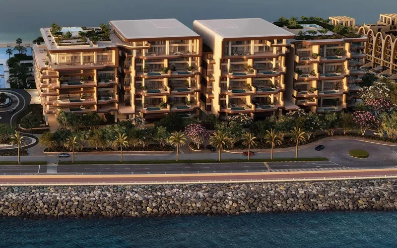 Exterior at The Alba Residences by Omniyat in Dubai