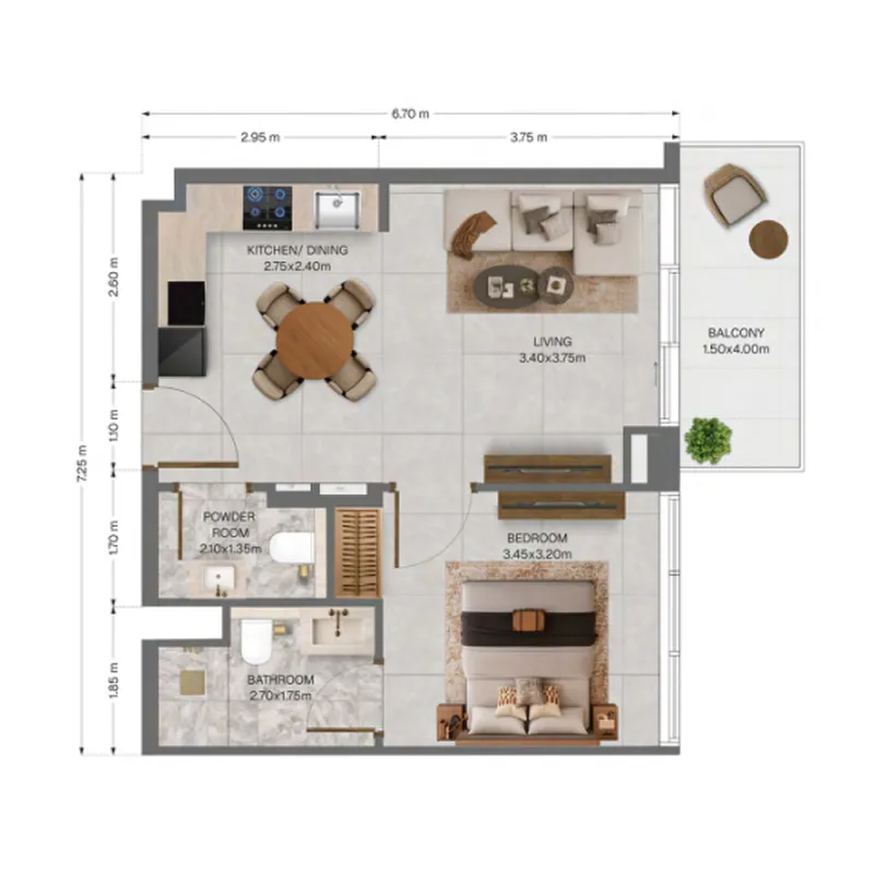 Imtiaz Development The Archive floor plan