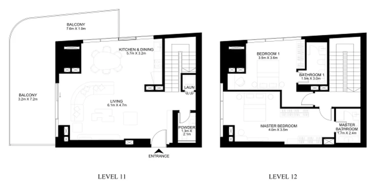 IMKAN Properties The Artery Residences floor plan