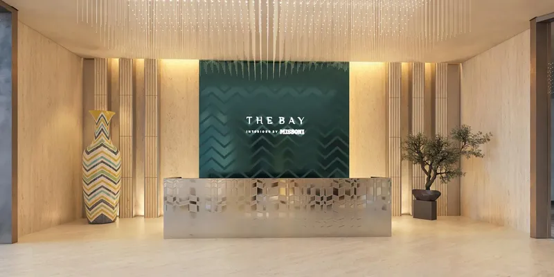 Lobby at The Bay Interiors by Missoni in Dubai Islands Dubai