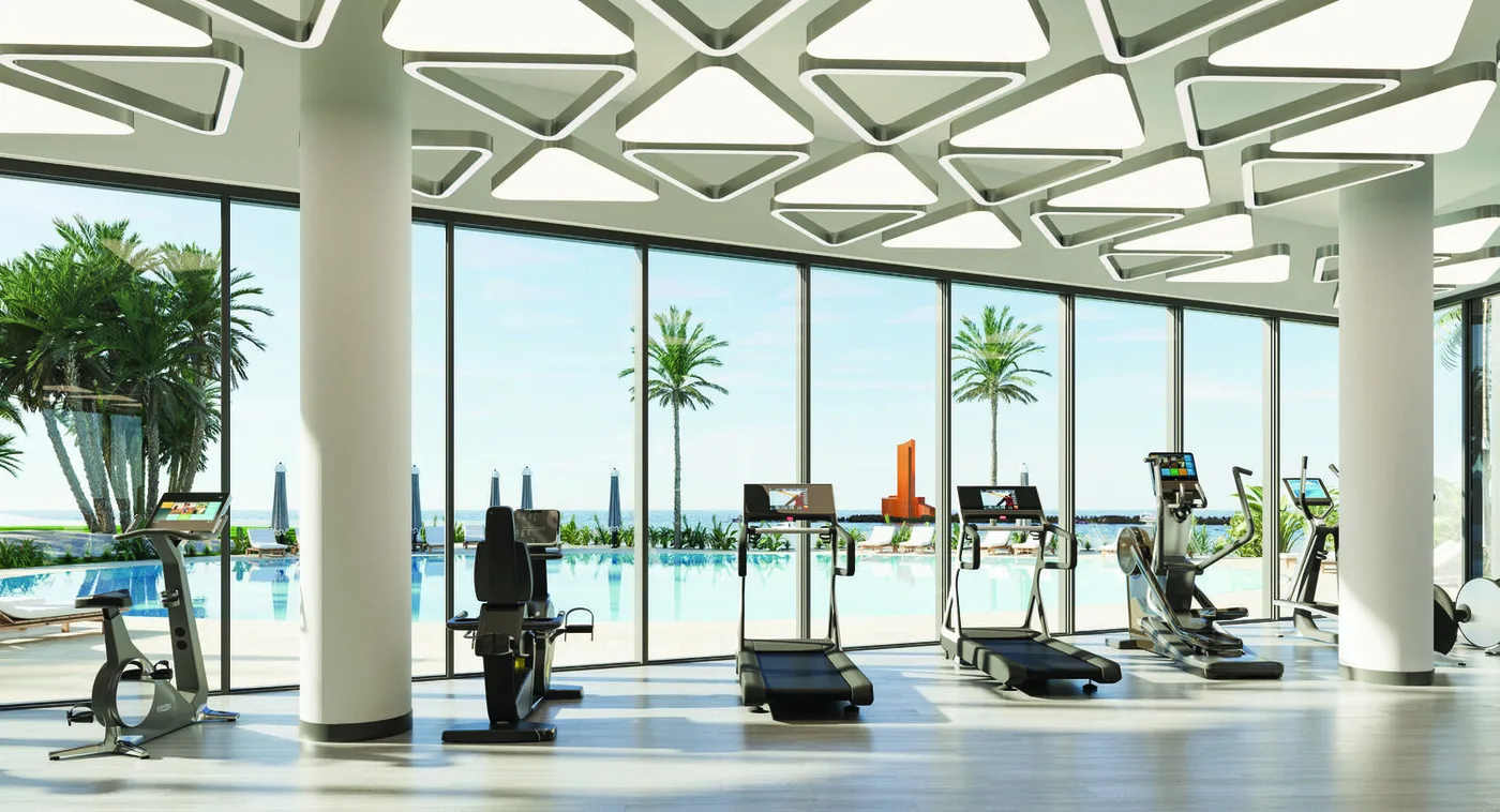 Gym amenity image at The Beach Vista