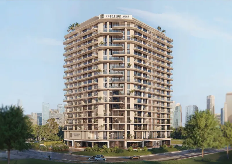 Exterior at The Boulevard in Dubailand Residence Complex Dubai