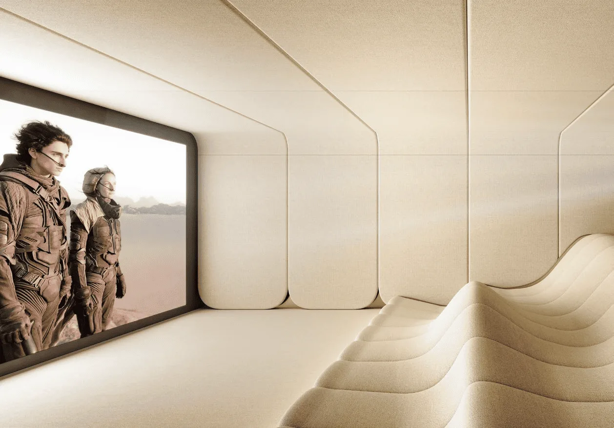 Owners Cinema amenity image at The Chedi Private Residences