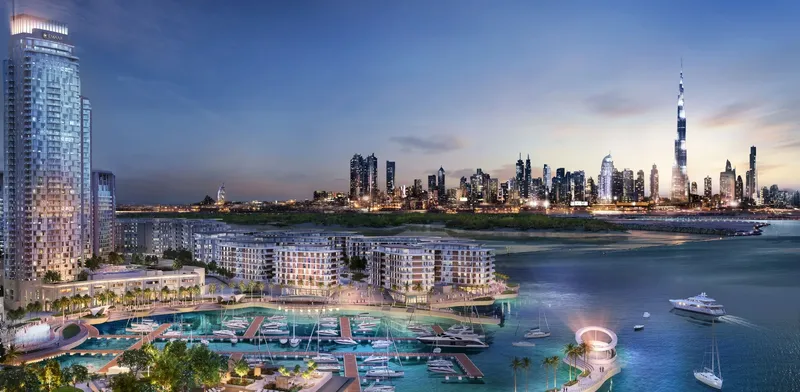 Exterior at The Cove II in Dubai Creek Harbour Dubai